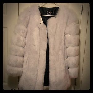 Snow White fur coat